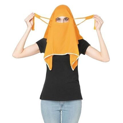 WOMEN MASK SCARF RAYON FABRIC (70X70CM)